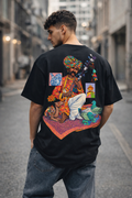 Heritage Hustle Graphic Oversized T-Shirt | 240 GSM Indian Roots Streetwear